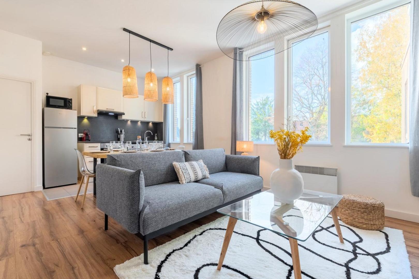 Modern, Quiet 3-Bedroom Apartment With Parking 마르크앙 바롤 외부 사진